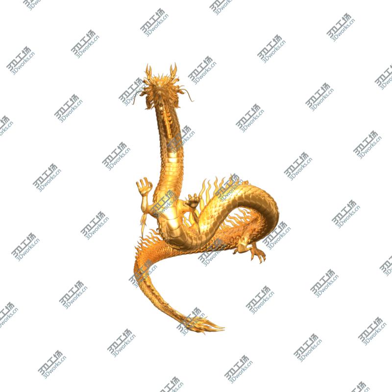 images/goods_img/20210113/3D Gold Dragon rigged  V3  HD model/5.jpg
